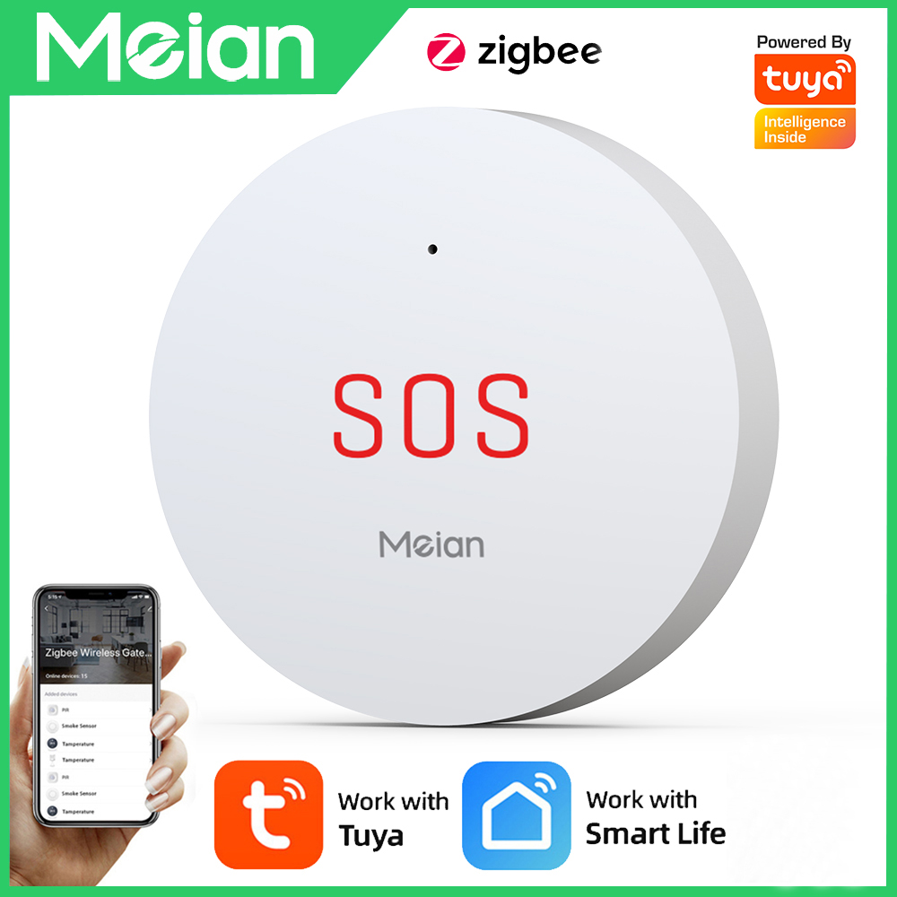Sim Gsm Alarm - Meian Zigbee Tuya SOS Emergency Button