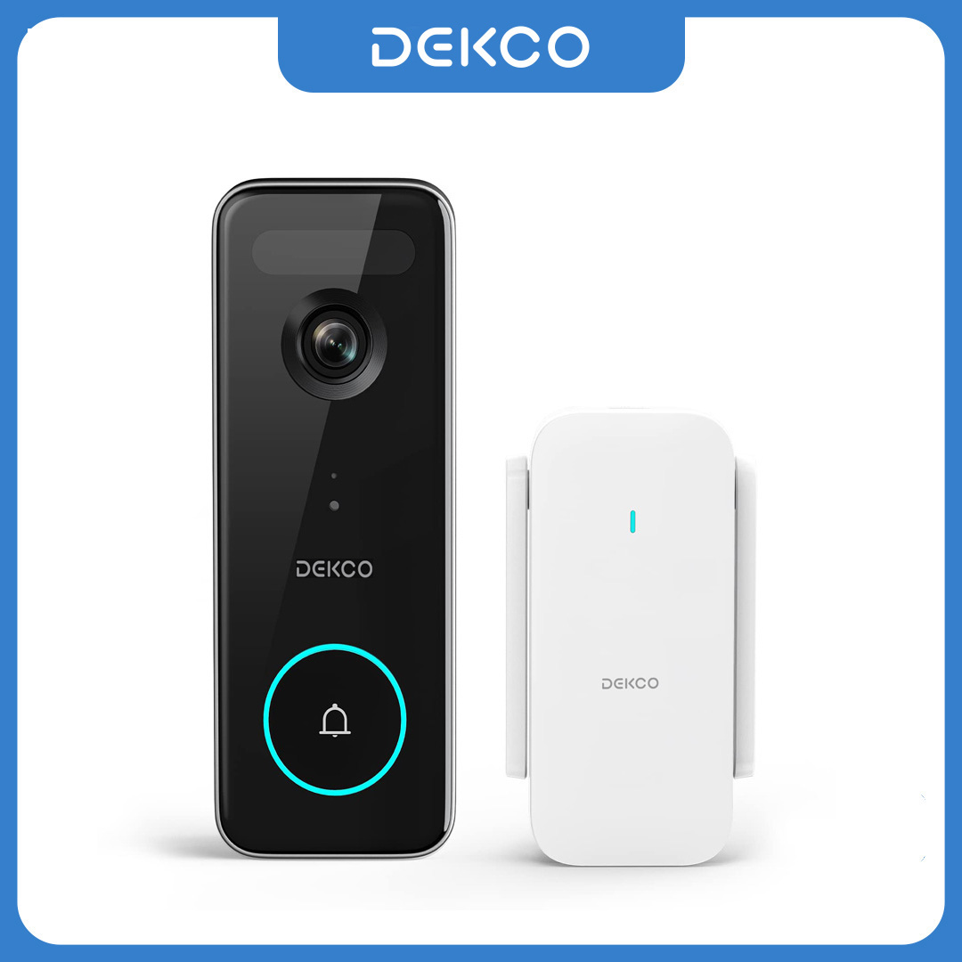 Home Security Doorbell Camera - Dekco 5MP Ultra HD WiFi Video