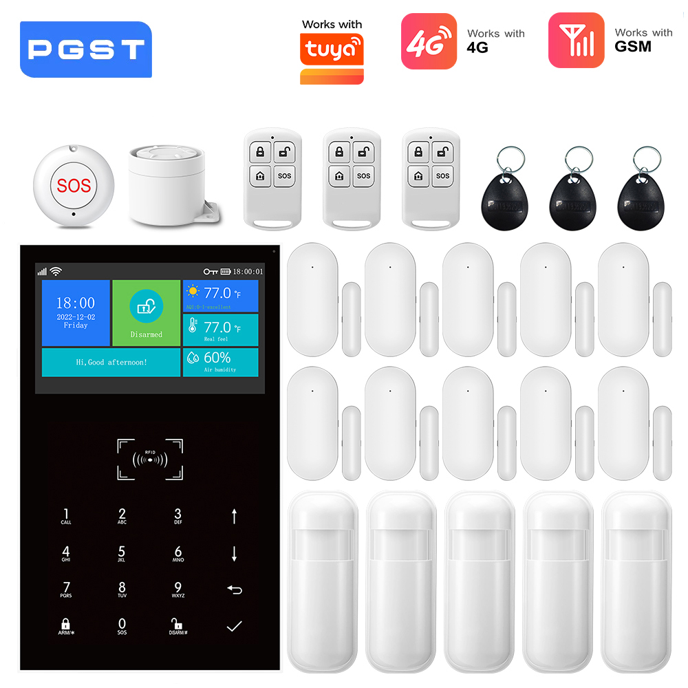 Home Security Diy - 4G GSM WiFi Alarm System Work