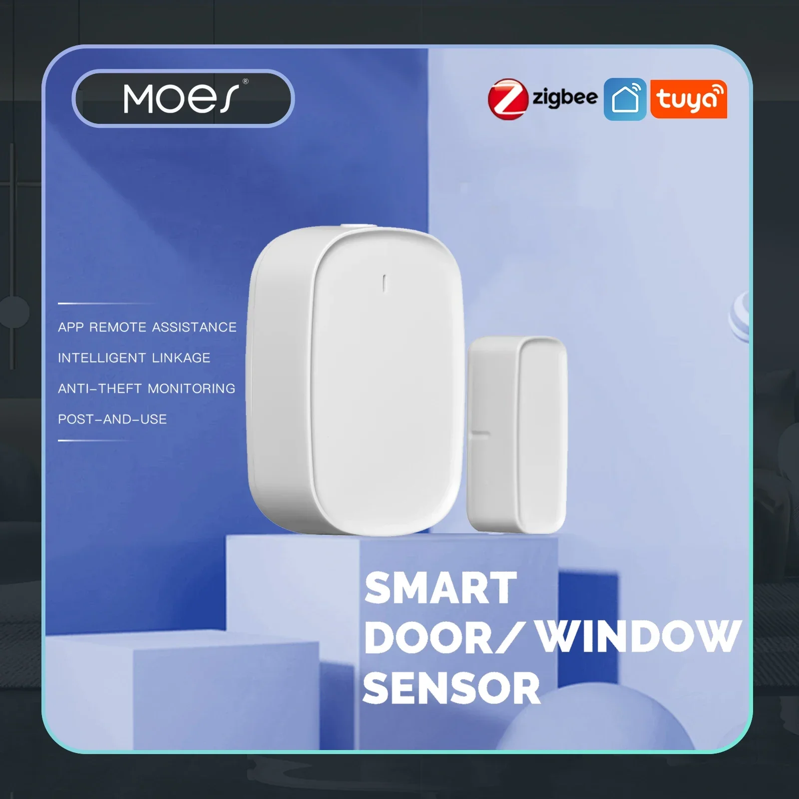 Sim Gsm Alarm - MOES Tuya ZigBee/Wifi Smart Window Door