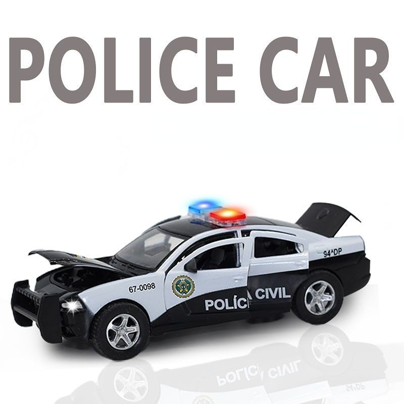 1:32 Alloy Charger Police Cars - Home Security Police recension och pris