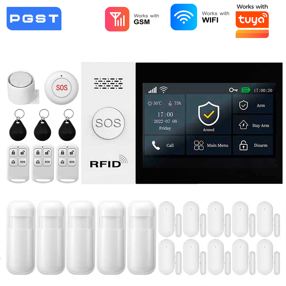 2.4G WIFI Smart GSM Alarm Syst - Sim Gsm Alarm recension och pris