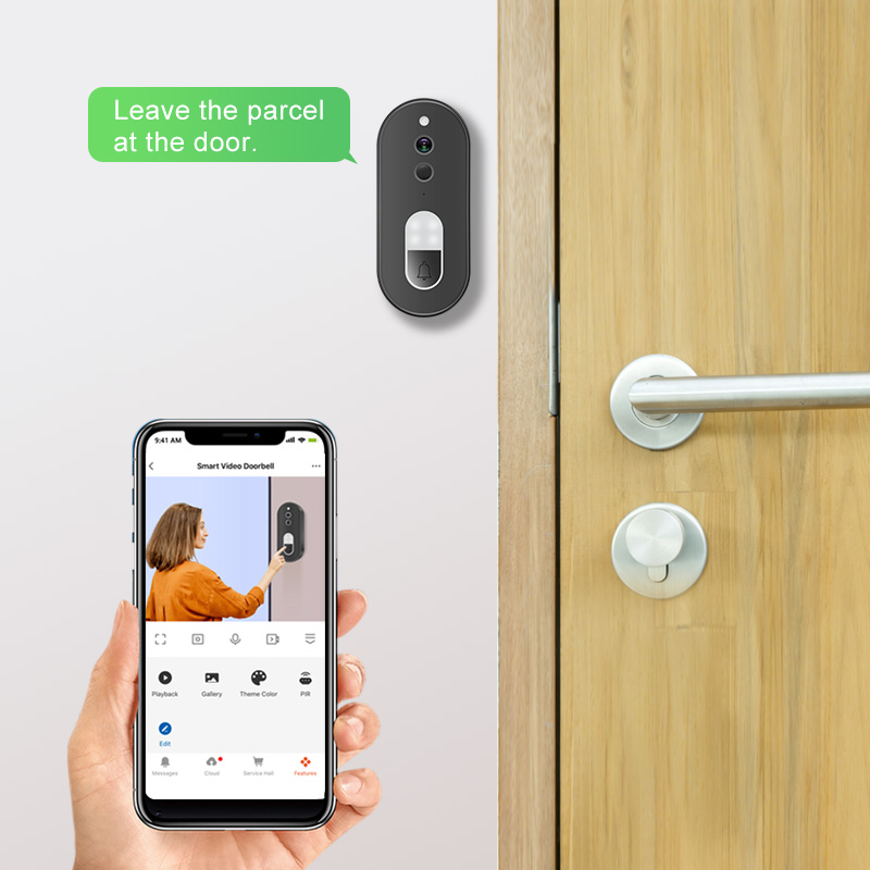 Tuya 1080P HD Wireless WiFi Vi - Home Security Doorbell Camera recension och pris