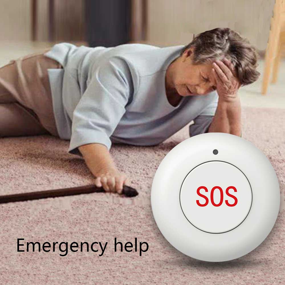 Wireless SOS Button Smart Home - Sim Gsm Alarm recension och pris