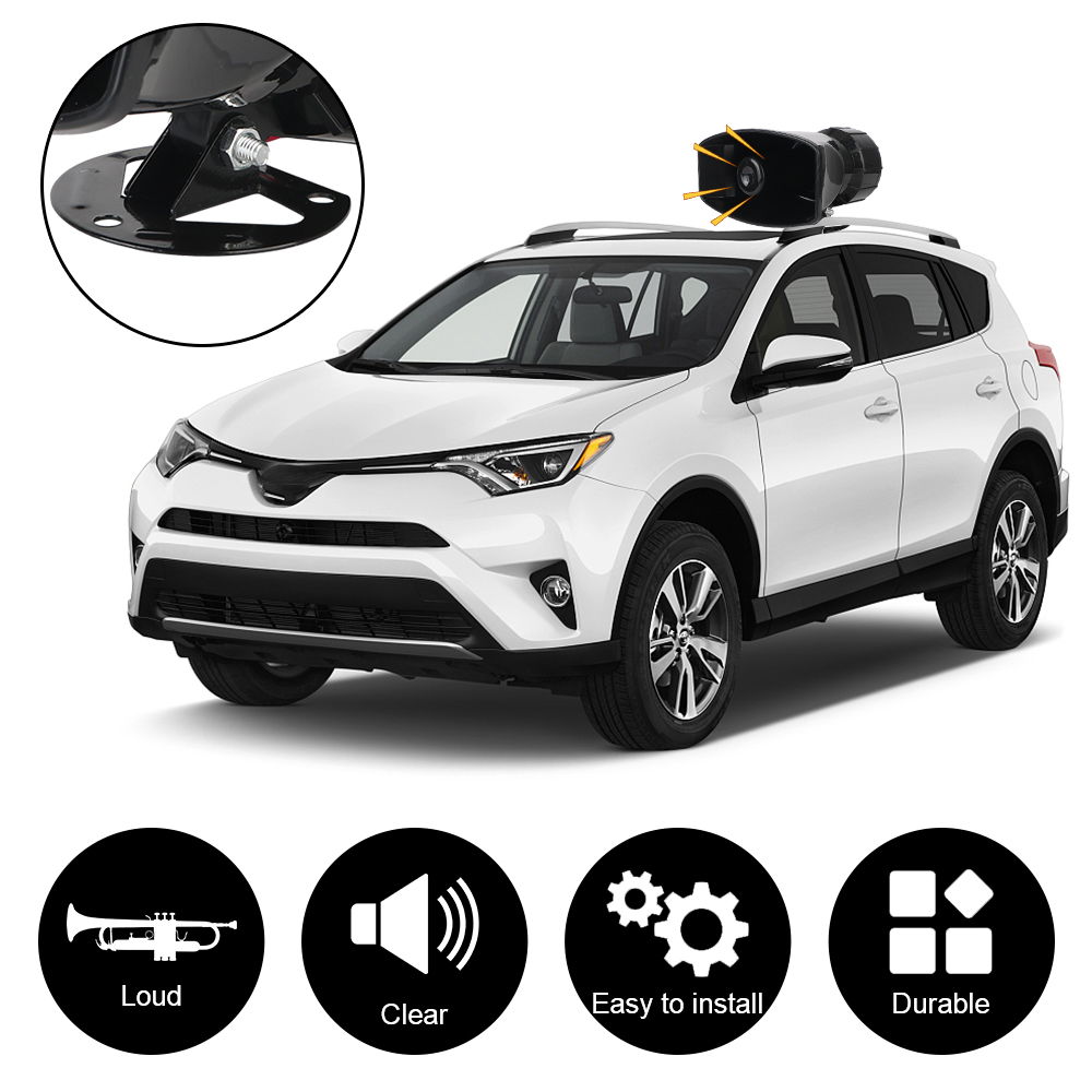 Car Warning Alarm Megaphone Bu - Home Security Police recension och pris