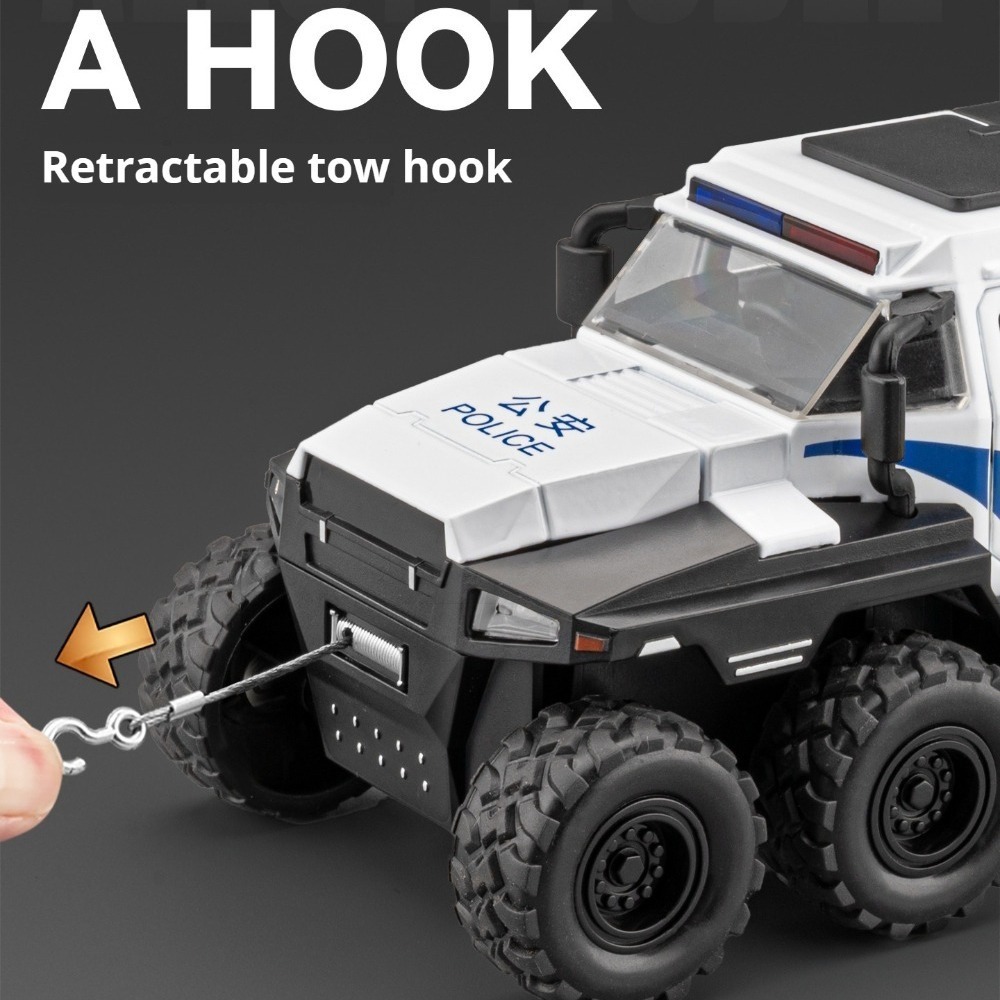 1:32 Conqueror SWAT Police Car - Home Security Police recension och pris