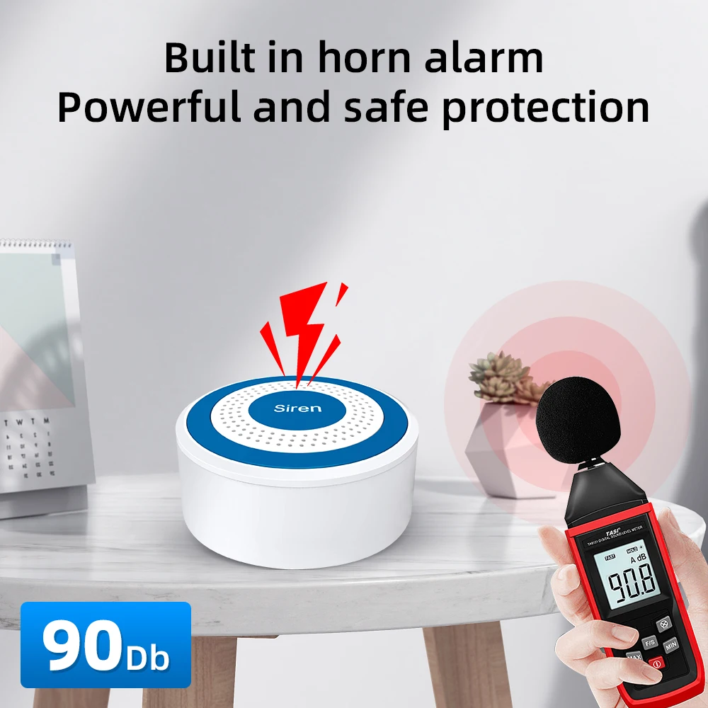 MULO Mini Alarm Siren Wireless - Sim Gsm Alarm recension och pris