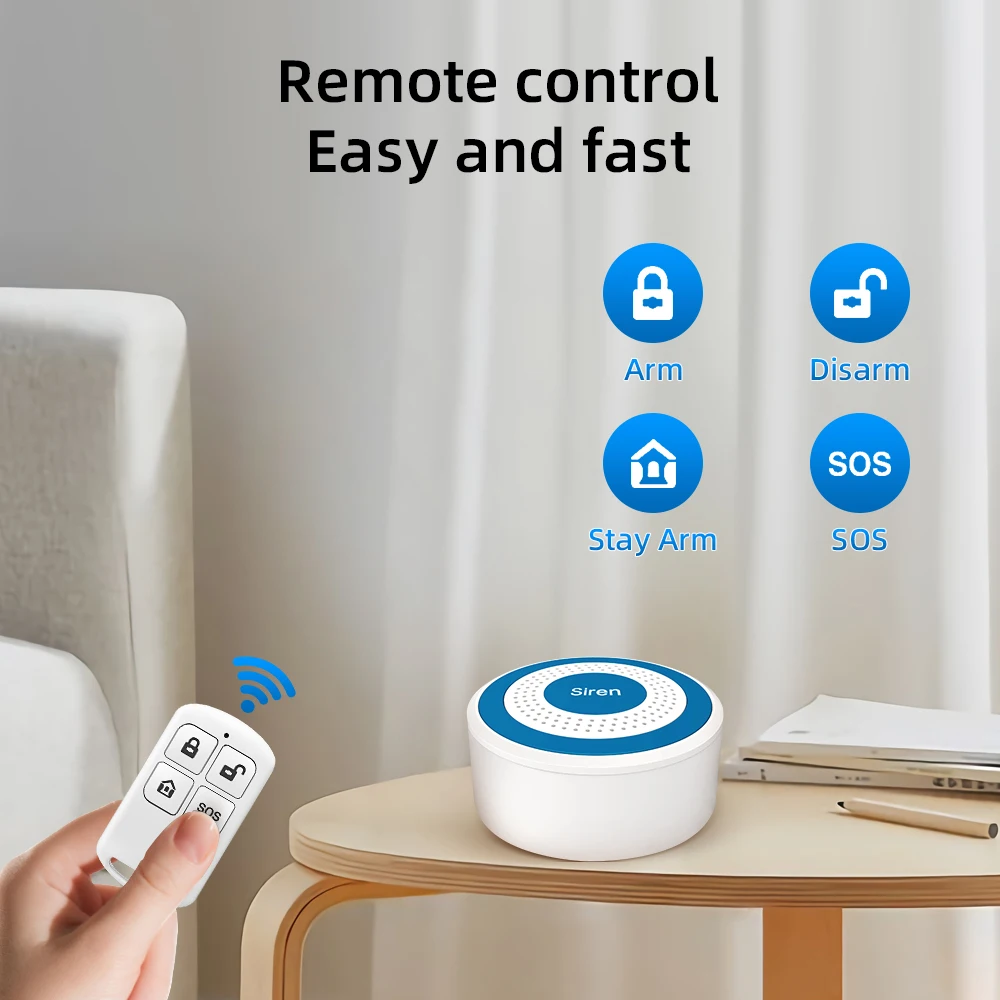 MULO Mini Alarm Siren Wireless - Sim Gsm Alarm recension och pris