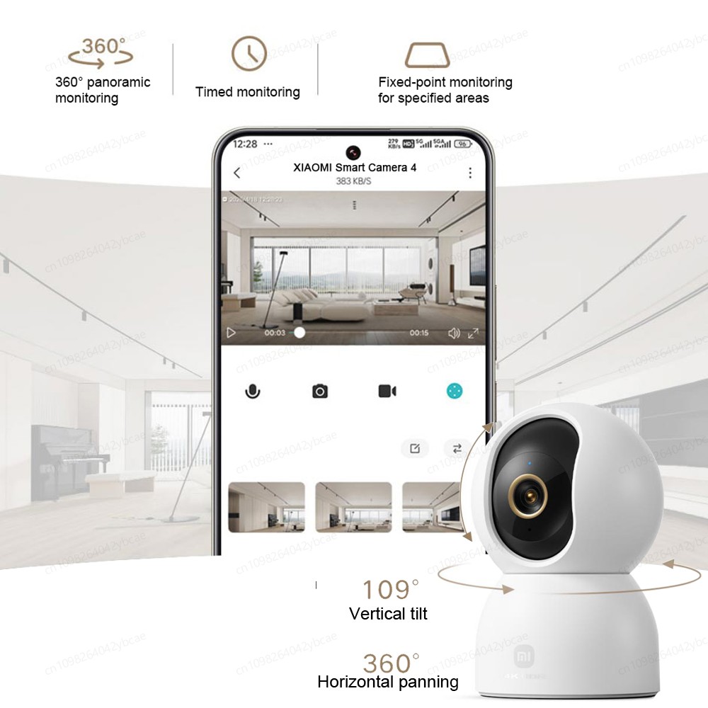 XIAOMI Smart Camera 4,Dual-ban - Home Security Camera Xiaomi Mi 360 recension och pris