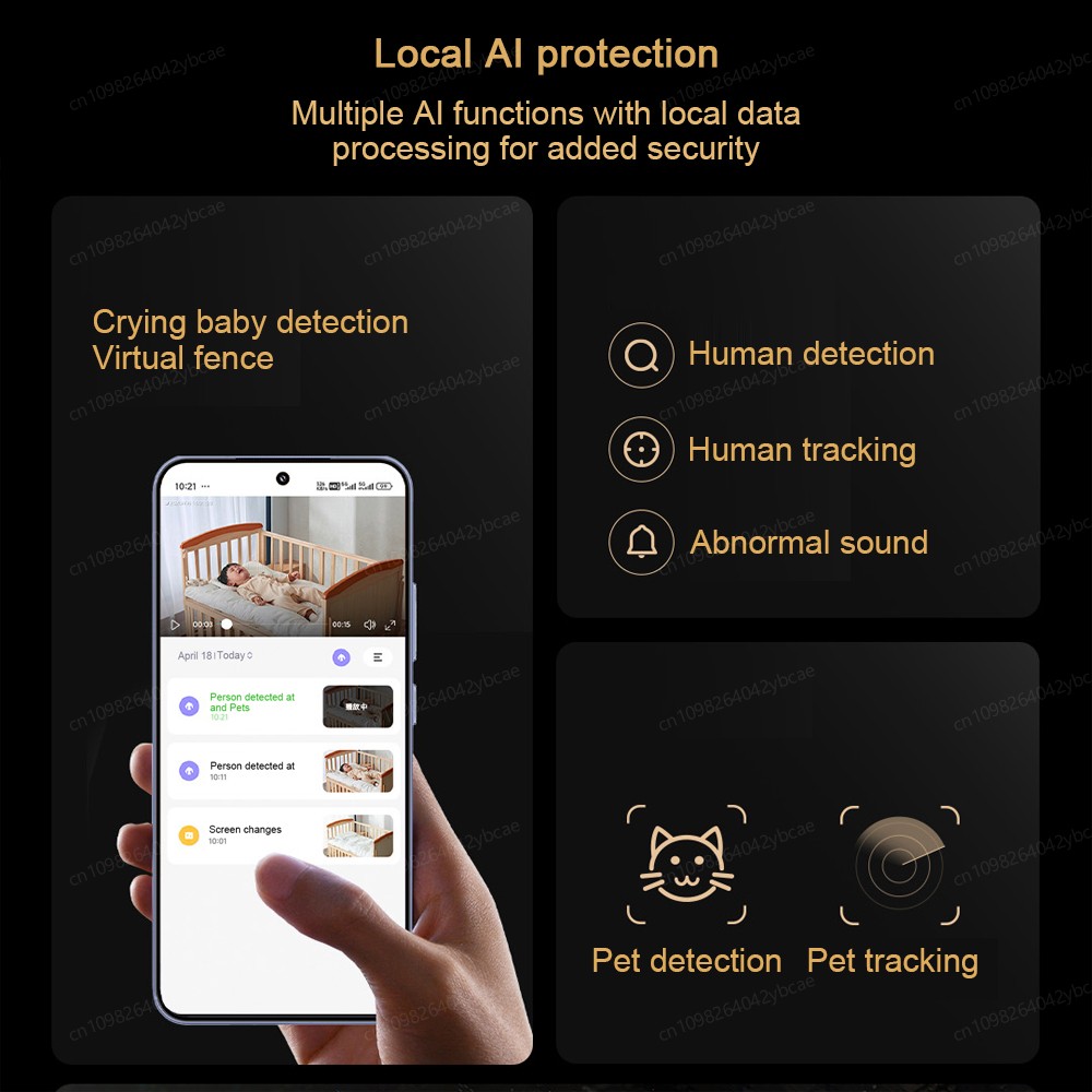 XIAOMI Smart Camera 4,Dual-ban - Home Security Camera Xiaomi Mi 360 recension och pris