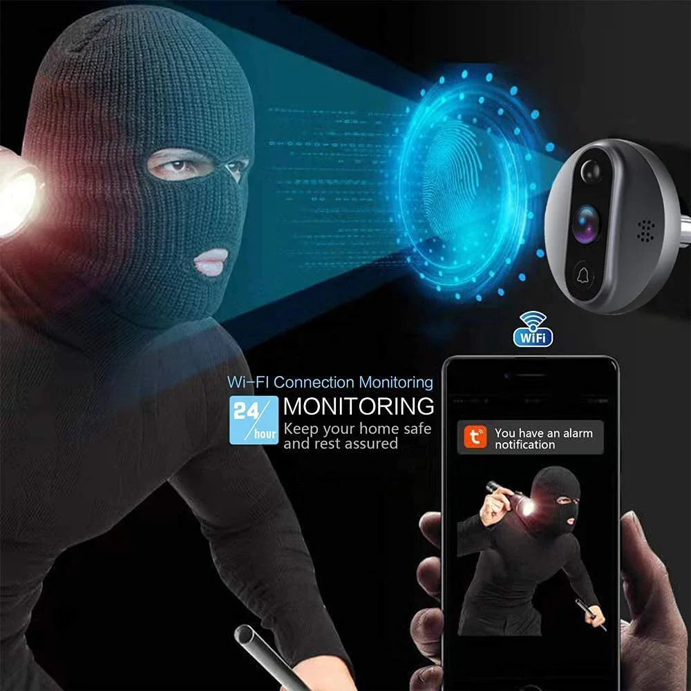 5MP Tuya Smart Life WiFi Video - Home Security Doorbell Camera recension och pris