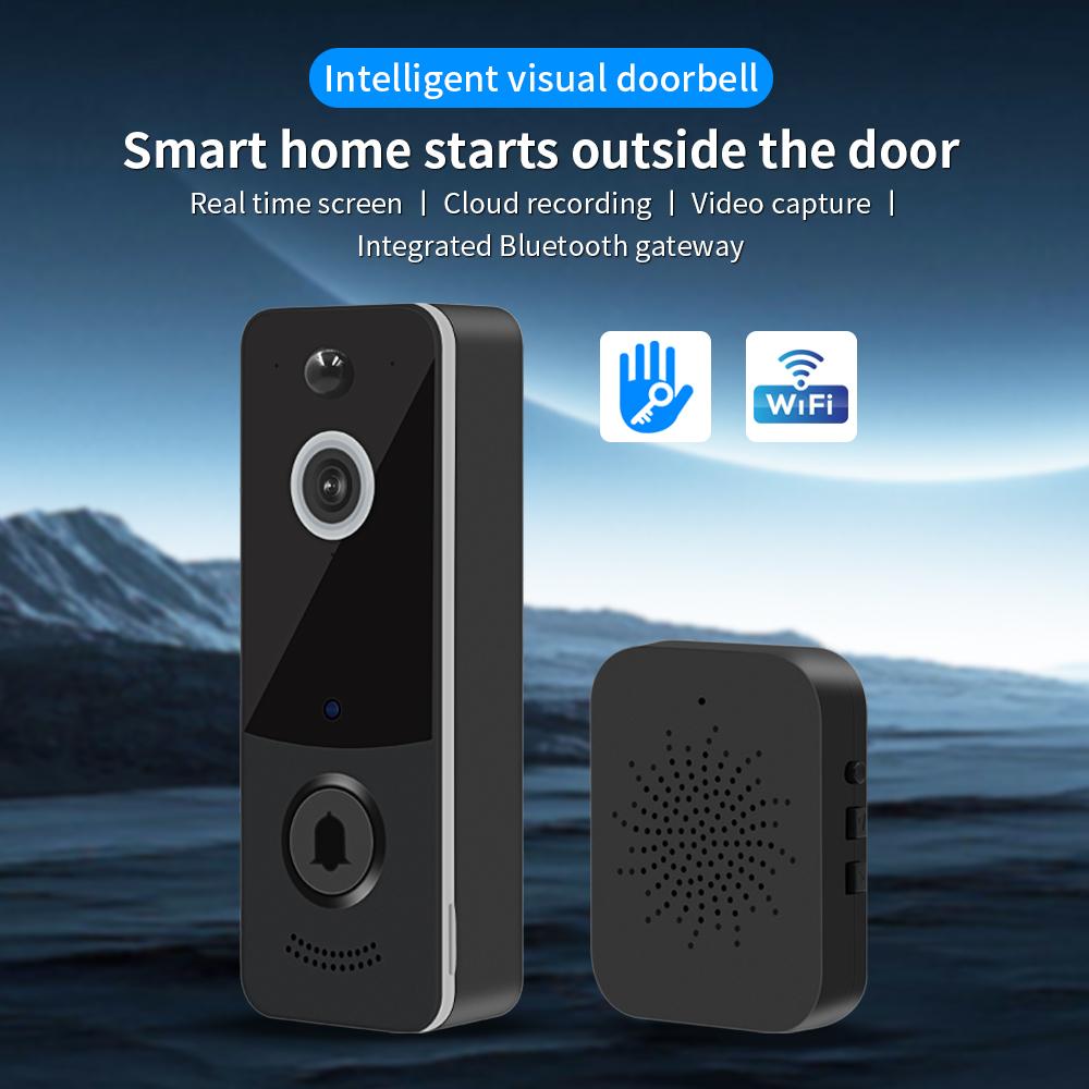 1080P WIFI Video Doorbell TTLO - Home Security Doorbell Camera recension och pris