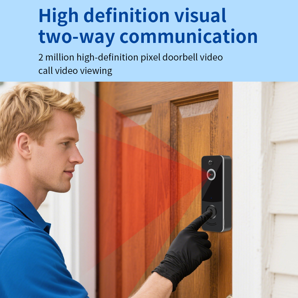 1080P WIFI Video Doorbell TTLO - Home Security Doorbell Camera recension och pris