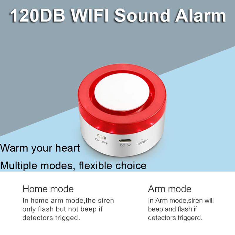 WiFi Tuya Home Alarm System 12 - Sim Gsm Alarm recension och pris