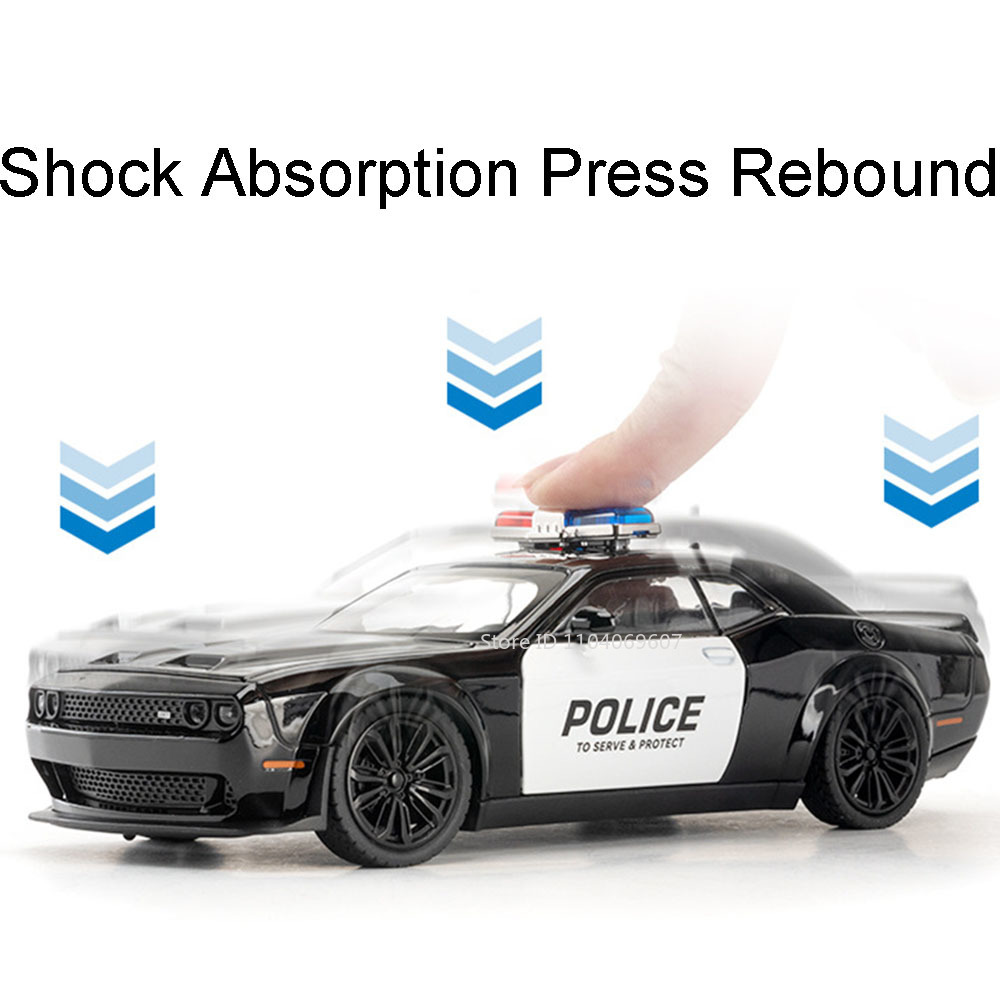 1:22 Challenger SRT Police Car - Home Security Police recension och pris