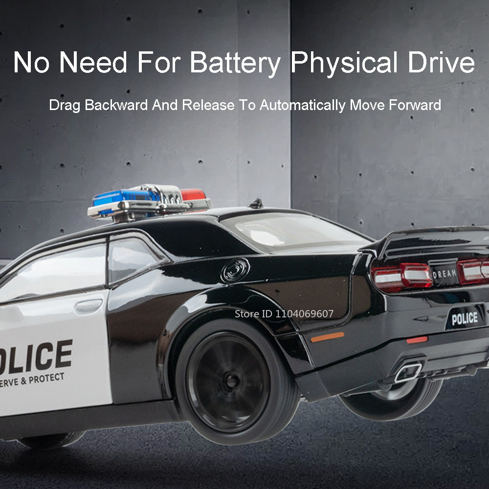 1:22 Challenger SRT Police Car - Home Security Police recension och pris