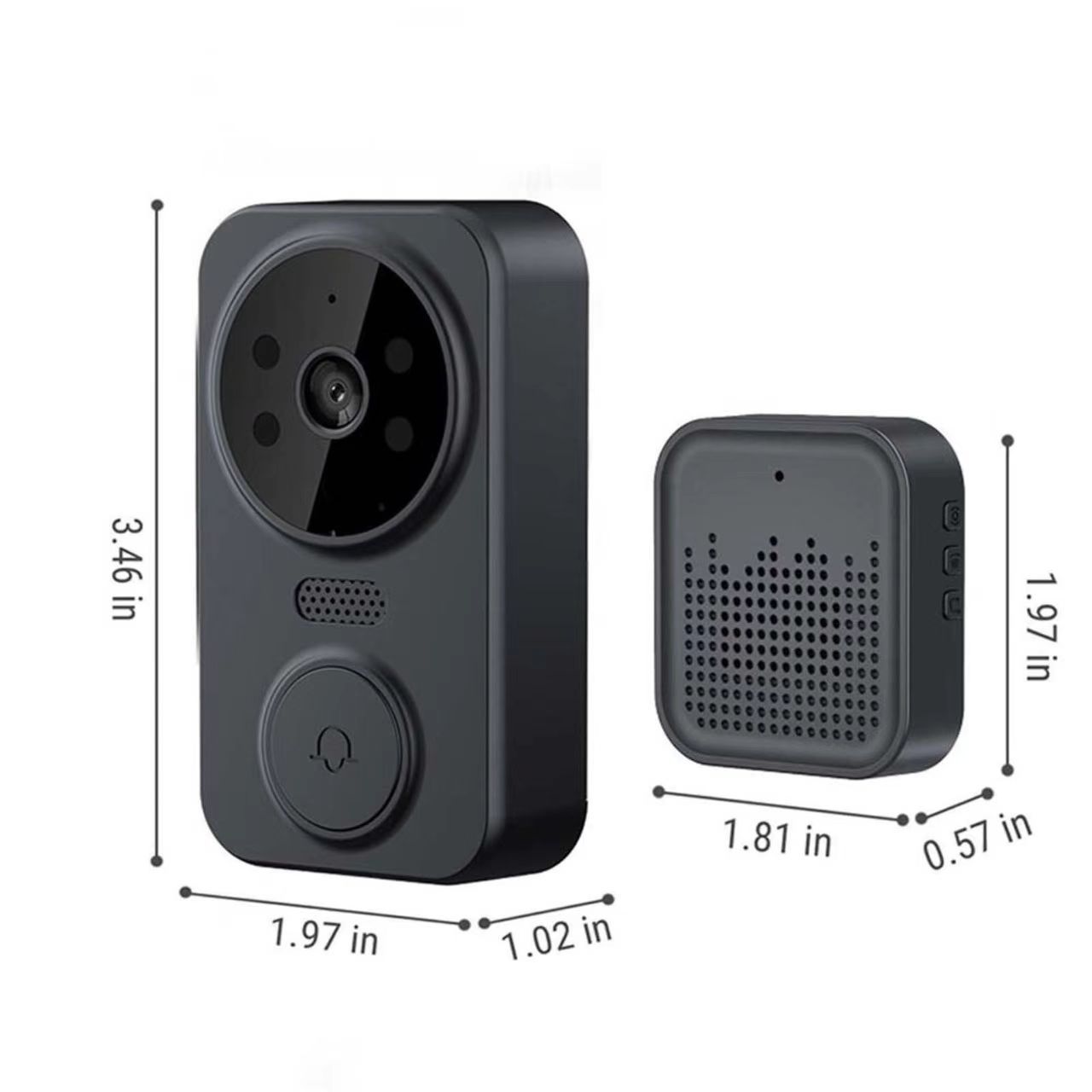 Tuya WIFI Doorbell Smart Home  - Home Security Doorbell Camera recension och pris