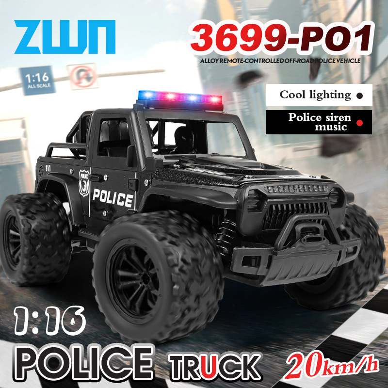 ZWN 1:16 Alloy High Speed Off- - Home Security Police recension och pris