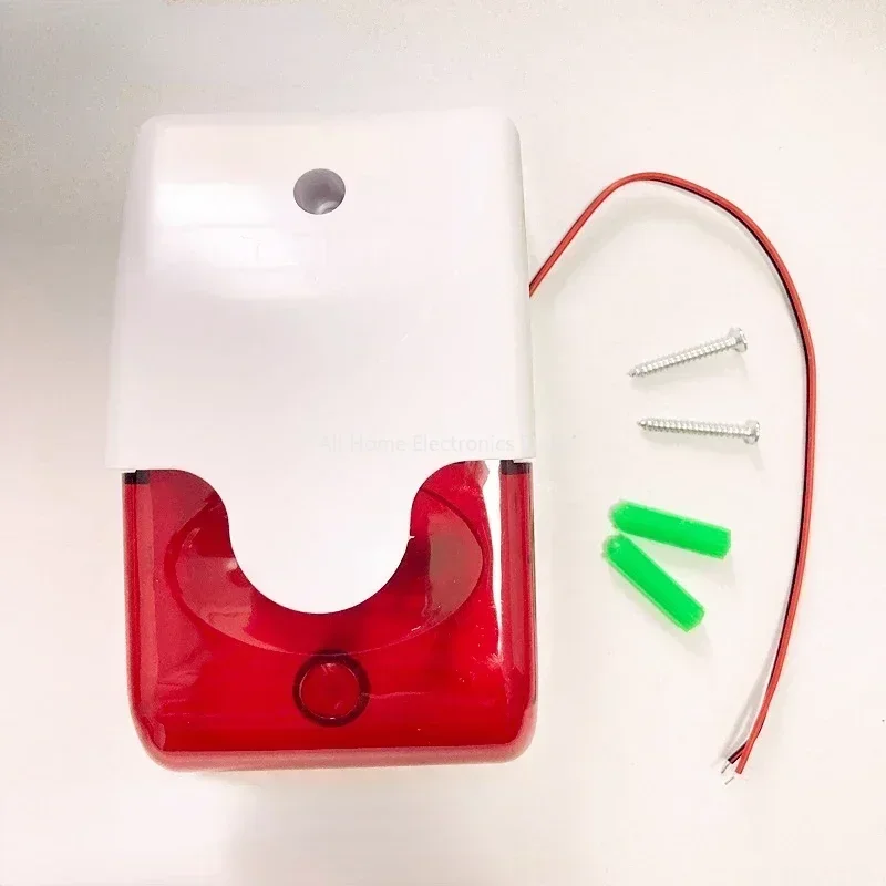 Strobe Siren Alarm 103 dB Horn - Home Security Police recension och pris