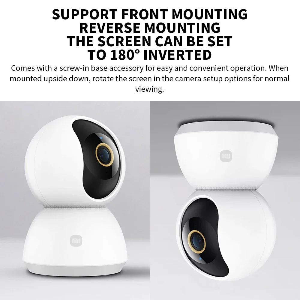 Xiaomi Smart IP Camera 2K 360° - Home Security Camera Xiaomi Mi 360 recension och pris