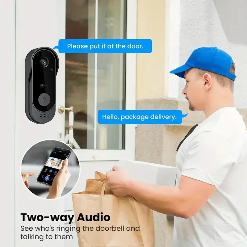 Video HD Wireless Waterproof D - Home Security Doorbell Camera recension och pris
