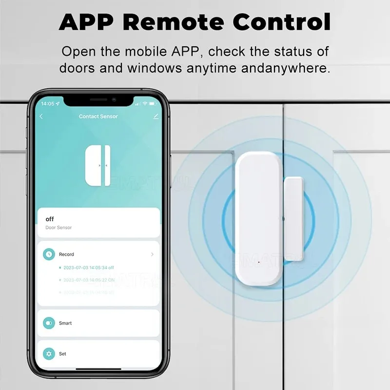Tuya WiFi Smart Door Window Se - Sim Gsm Alarm recension och pris