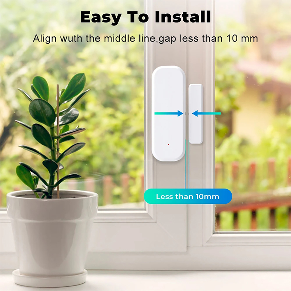 Tuya WiFi Smart Door Window Se - Sim Gsm Alarm recension och pris