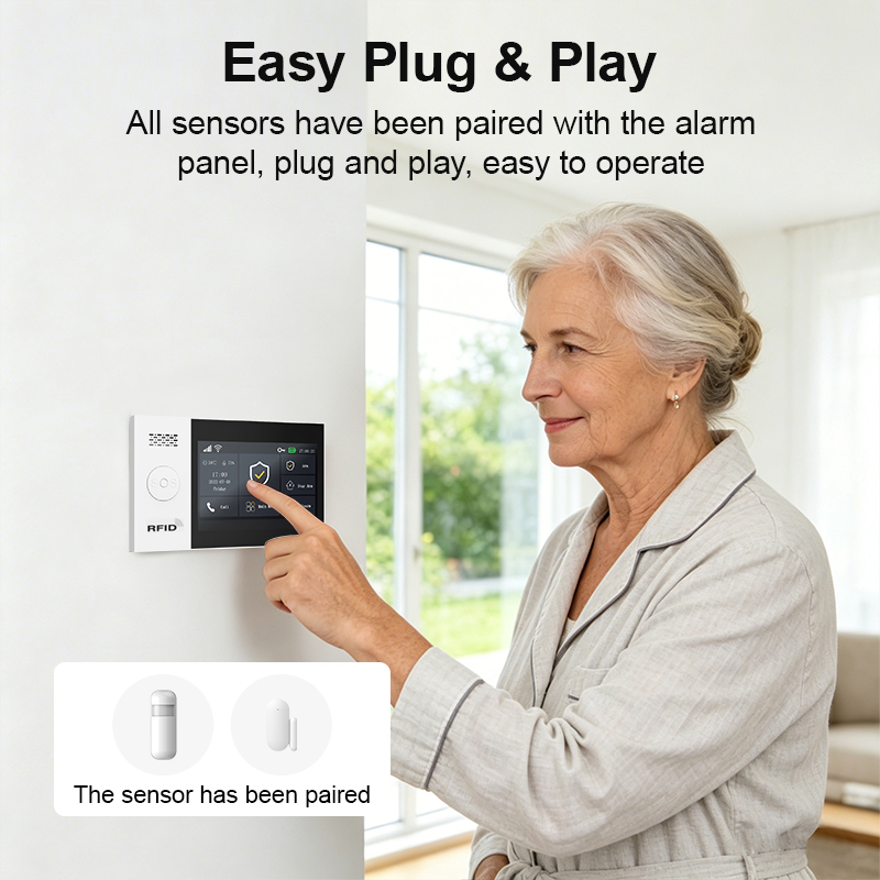 PGST 2G GSM WiFi Alarm System  - Sim Gsm Alarm recension och pris