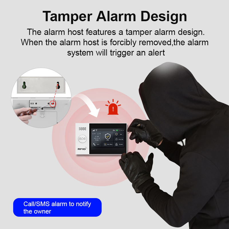 PGST 2G GSM WiFi Alarm System  - Sim Gsm Alarm recension och pris