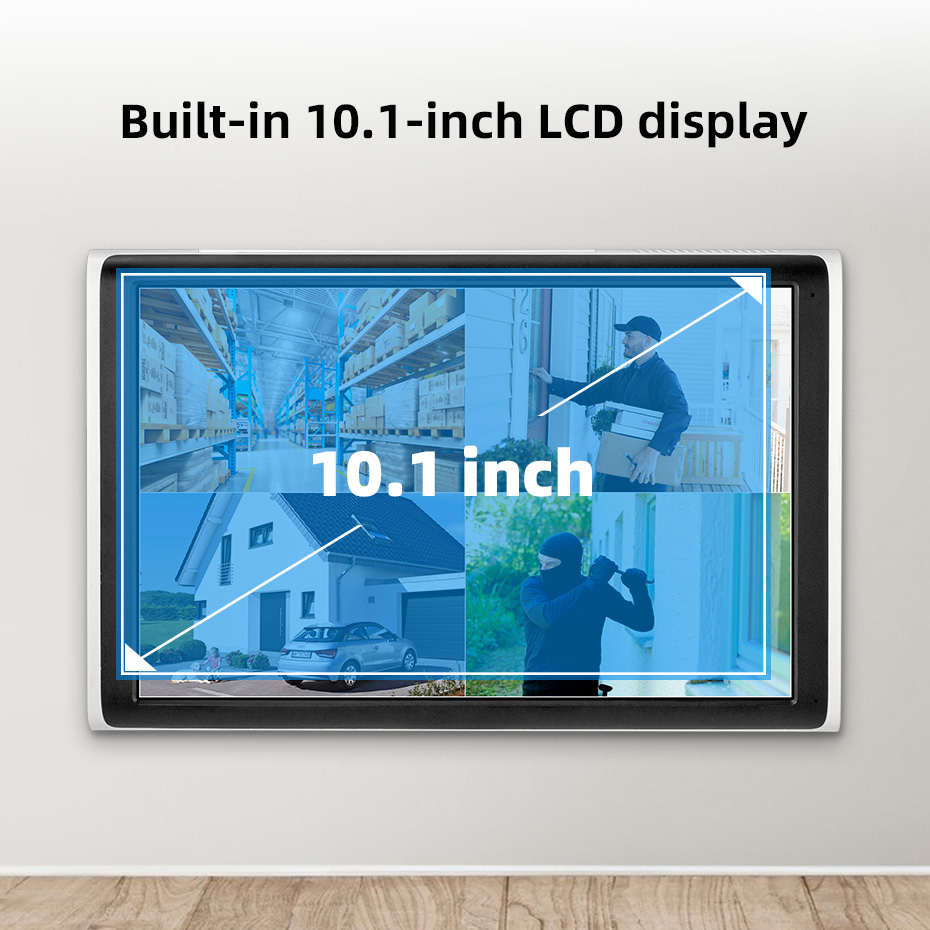 KERUI 2K 3K 4MP 8CH NVR WIFI O - Home Security Panel recension och pris