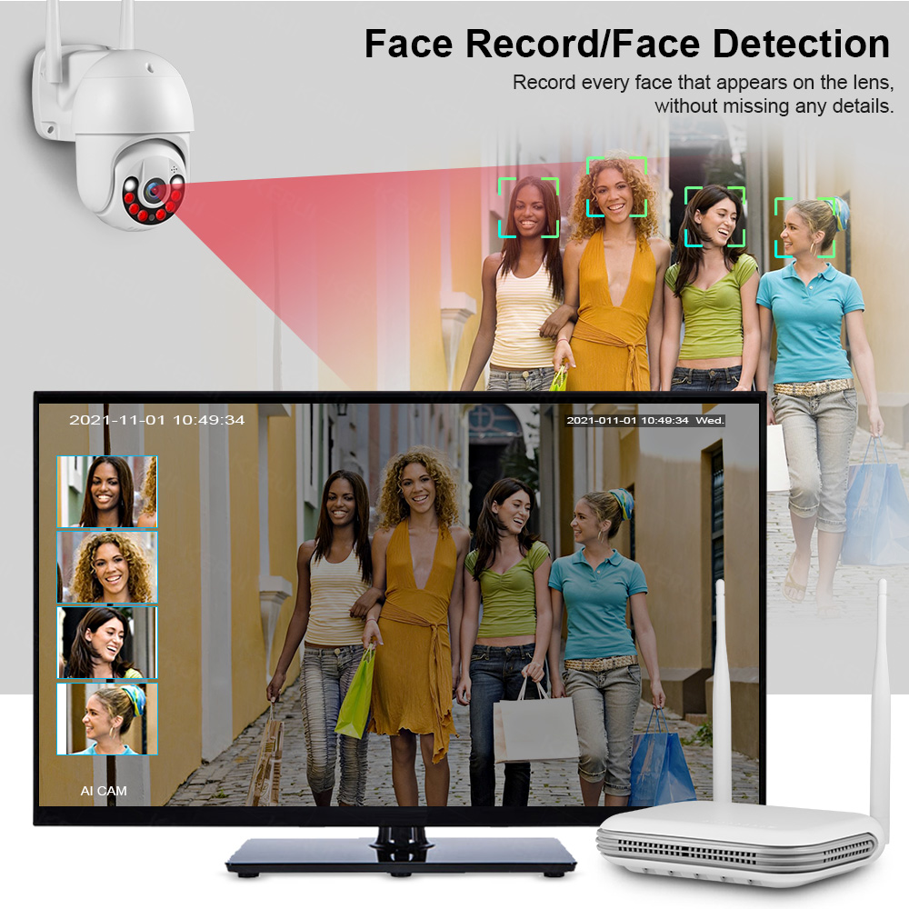 KERUI 2K 3K 4MP 8CH NVR WIFI O - Home Security Panel recension och pris