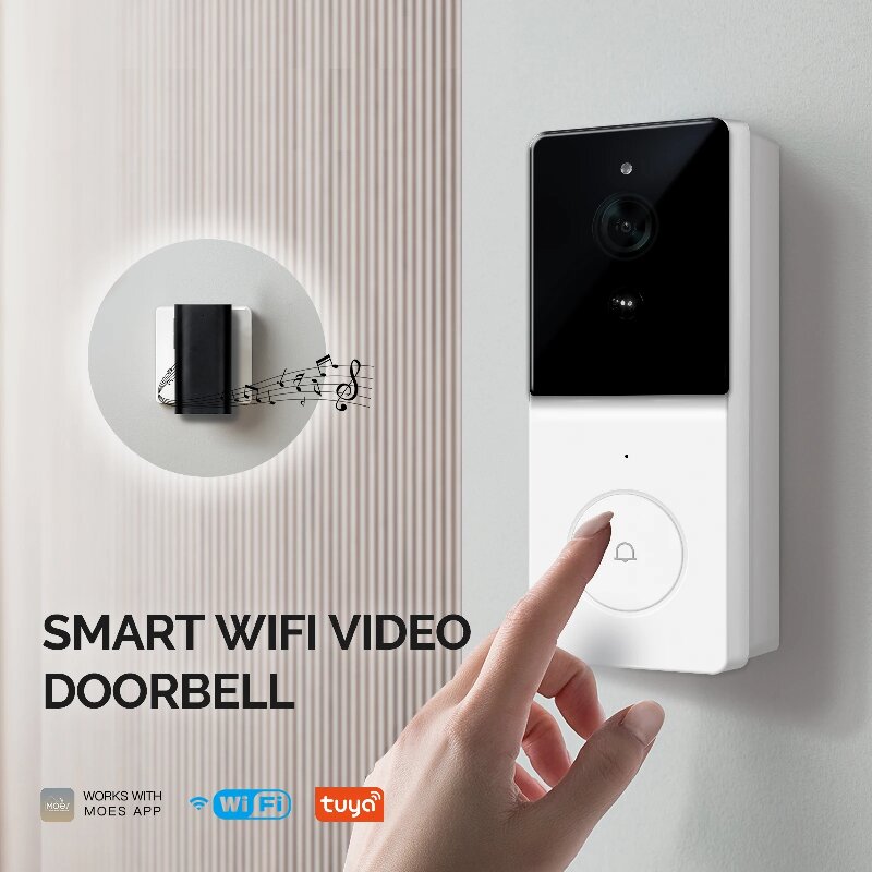 Tuya Smart WiFi Video Doorbell - Home Security Doorbell Camera recension och pris