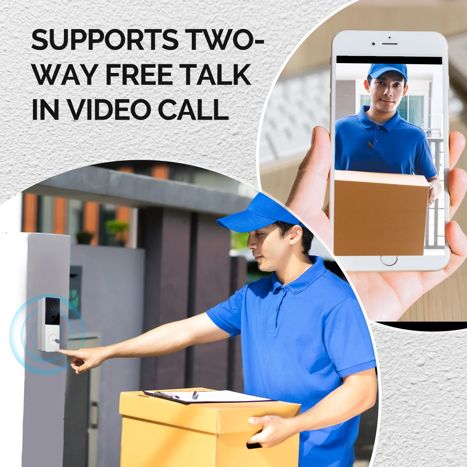 Tuya Smart WiFi Video Doorbell - Home Security Doorbell Camera recension och pris