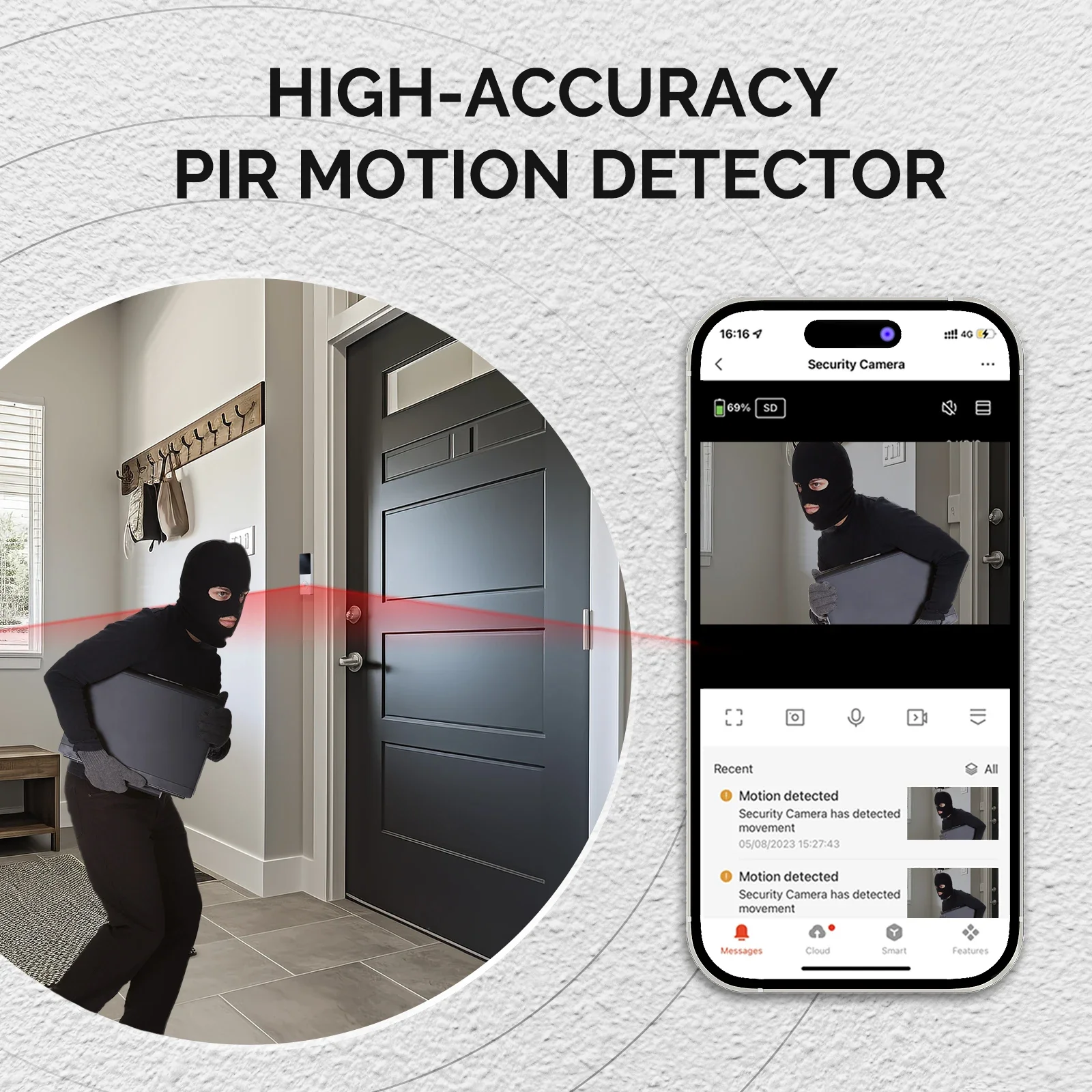 Tuya Smart WiFi Video Doorbell - Home Security Doorbell Camera recension och pris