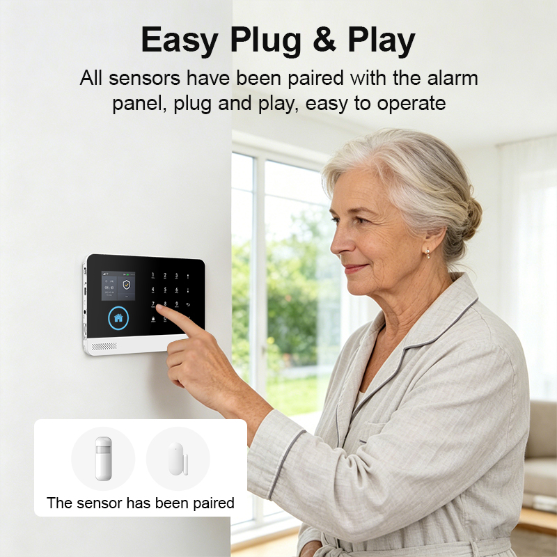 PGST WIFI GSM Smart Home Secur - Sim Gsm Alarm recension och pris
