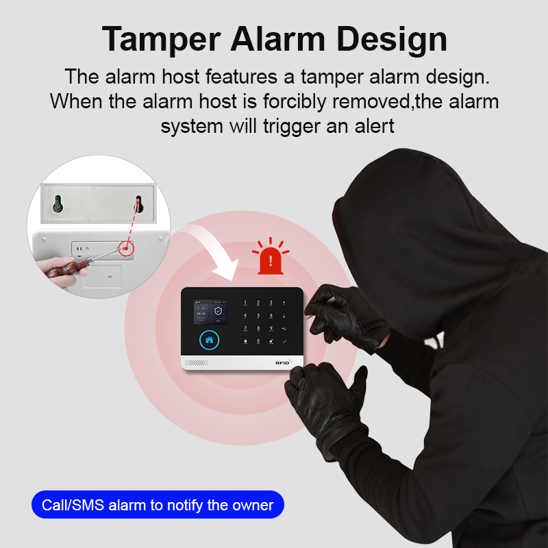 PGST WIFI GSM Smart Home Secur - Sim Gsm Alarm recension och pris