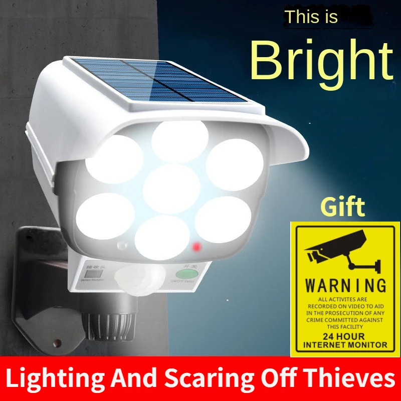 Outdoor Solar Light Motion Sen - Home Security Diy recension och pris