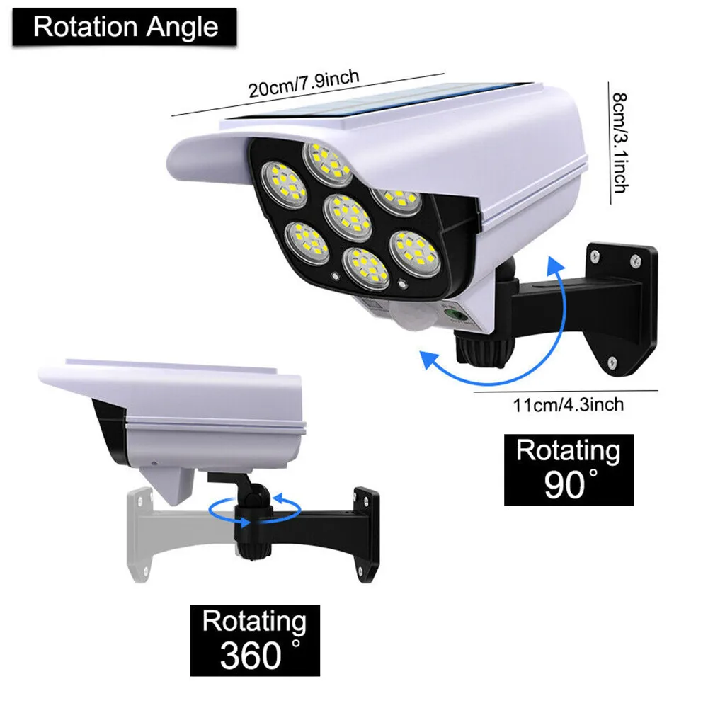 Outdoor Solar Light Motion Sen - Home Security Diy recension och pris