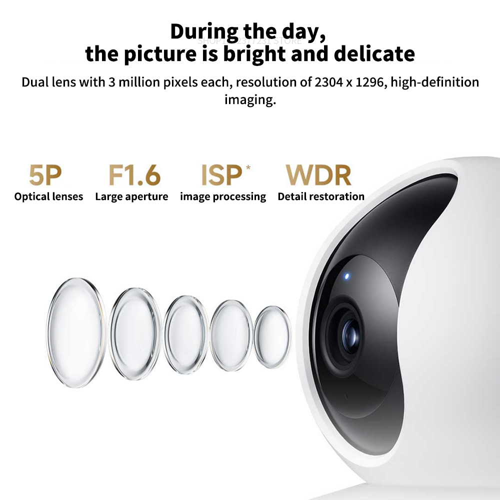 Xiaomi Smart Camera C300 Dual  - Home Security Camera Xiaomi Mi 360 recension och pris