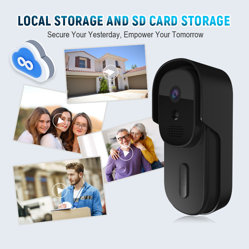 Tuya Video Doorbell 2MP Waterp - Home Security Doorbell Camera recension och pris