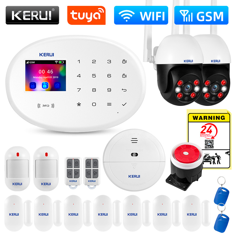 KERUI W202 WIFI GSM Alarm Syst - Sim Gsm Alarm recension och pris