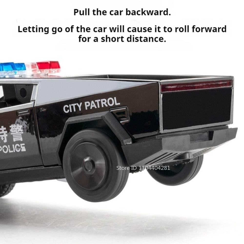 1: 32 Pickup Truck Miniature P - Home Security Police recension och pris