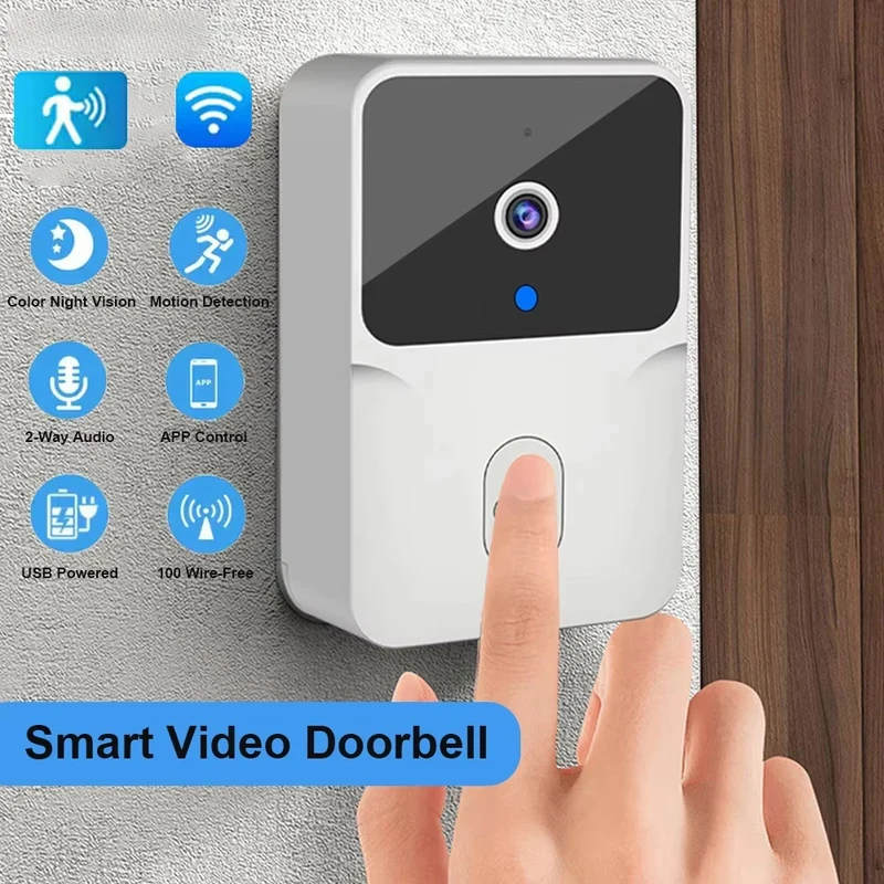 Smart Home WiFi Video Doorbell - Home Security Doorbell Camera recension och pris