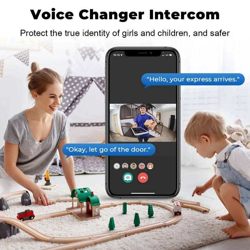Smart Home WiFi Video Doorbell - Home Security Doorbell Camera recension och pris
