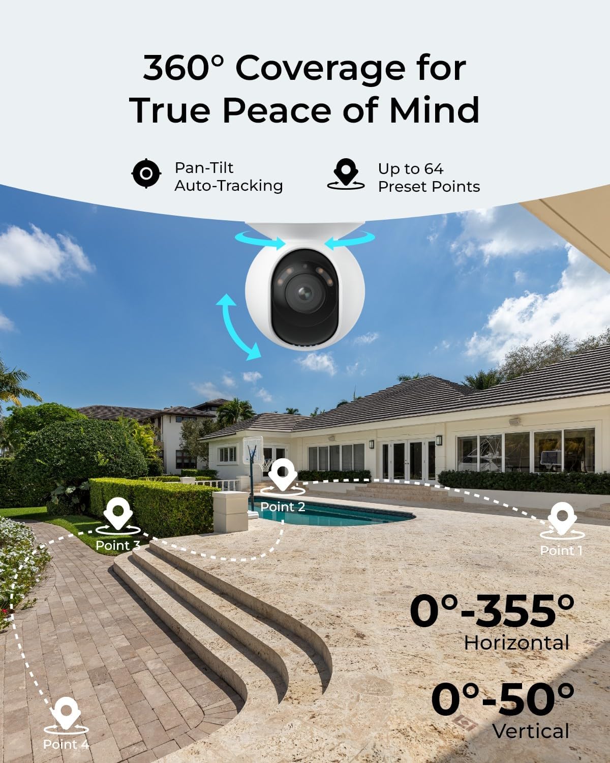 PoE 4K Outdoor Home Security C - Home Security Diy recension och pris