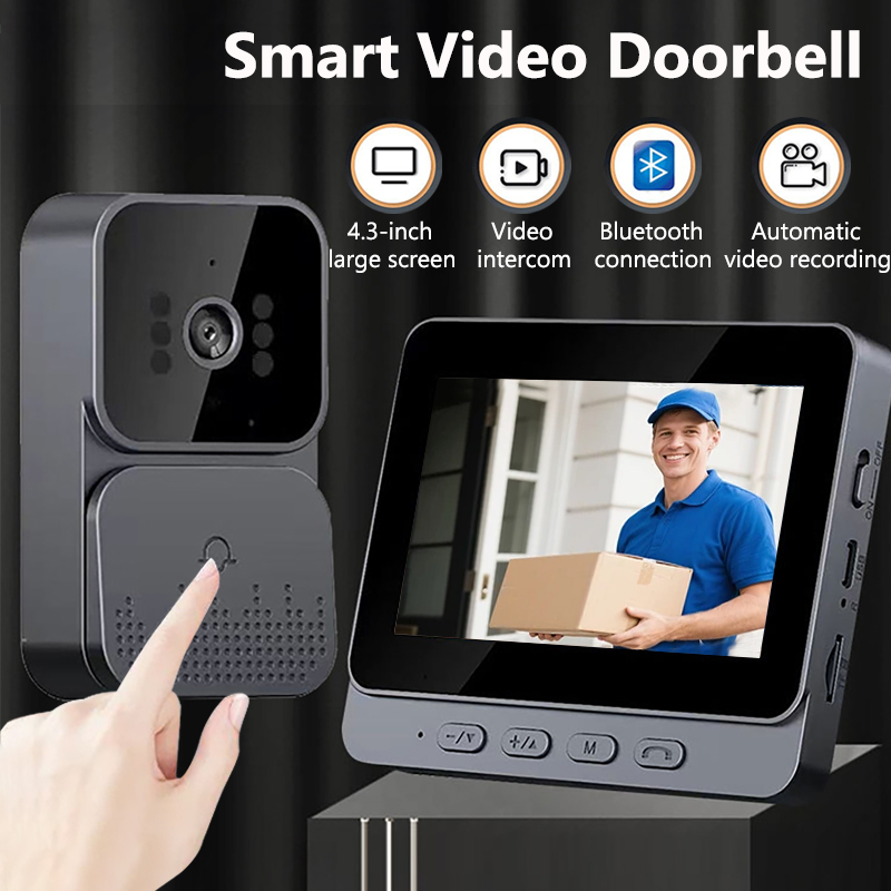 Wireless Video Intercom Doorbe - Home Security Doorbell Camera recension och pris