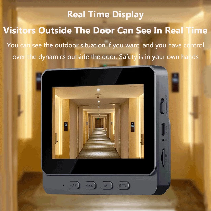 Wireless Video Intercom Doorbe - Home Security Doorbell Camera recension och pris