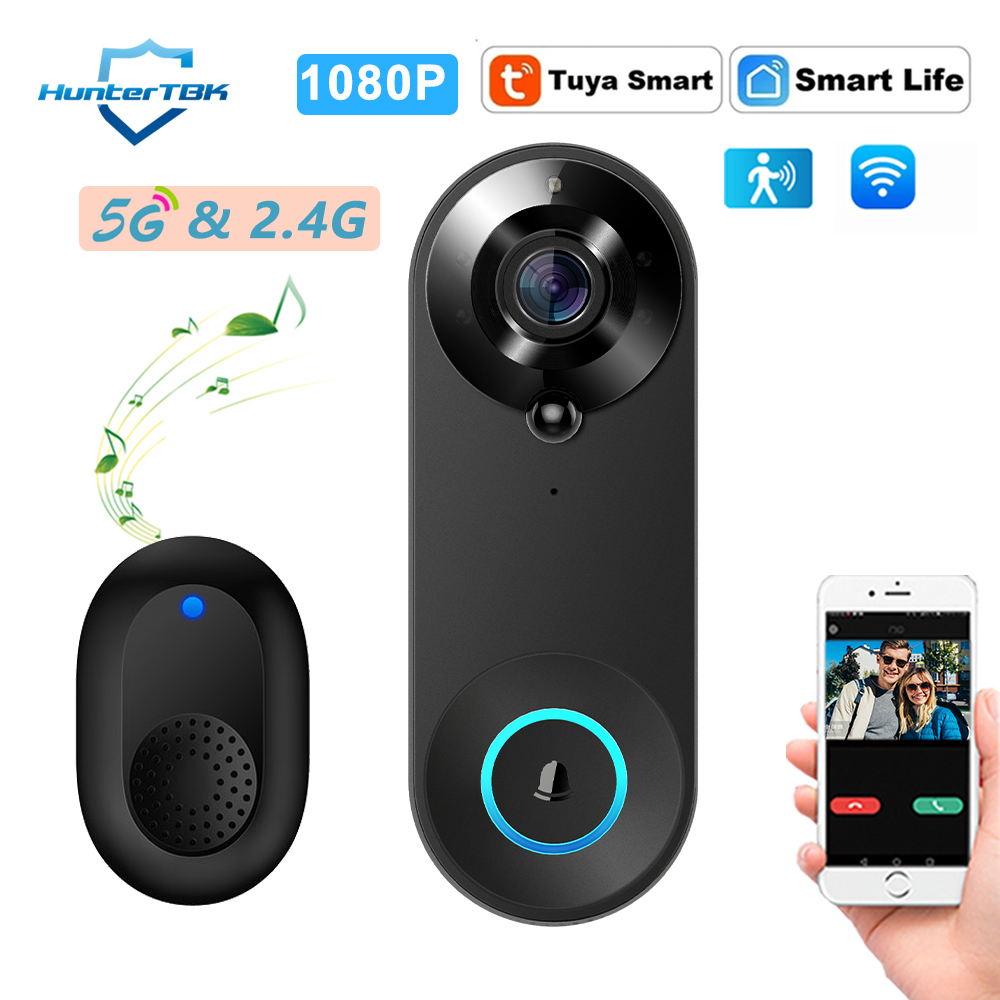 5G 2.4G WiFi Video Doorbell 10 - Home Security Doorbell Camera recension och pris