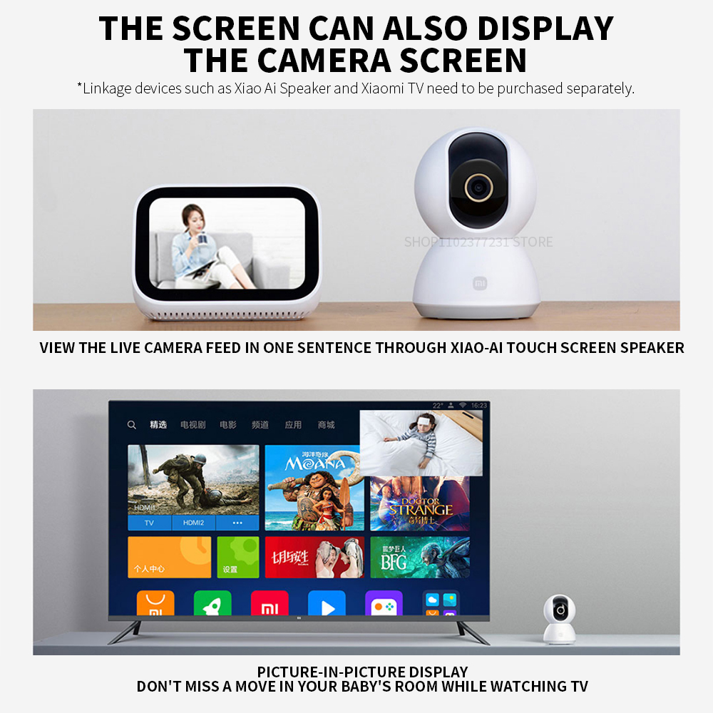 Xiaomi Smart Home Security Cam - Home Security Camera Xiaomi Mi 360 recension och pris