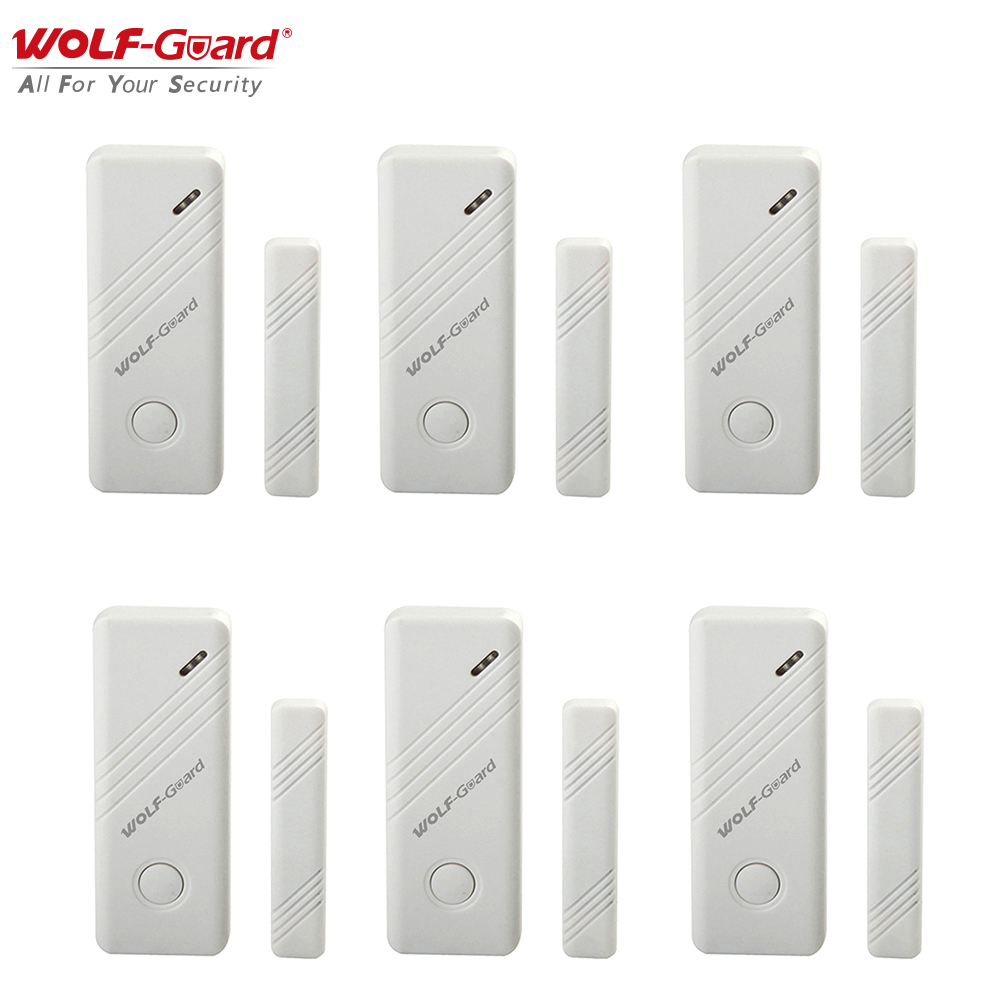 6 x Wolf-Guard Wireless Contac - Home Security Diy recension och pris